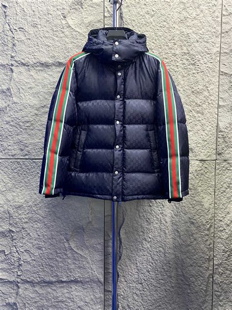 gucci down jacket replica|gucci suede jacket.